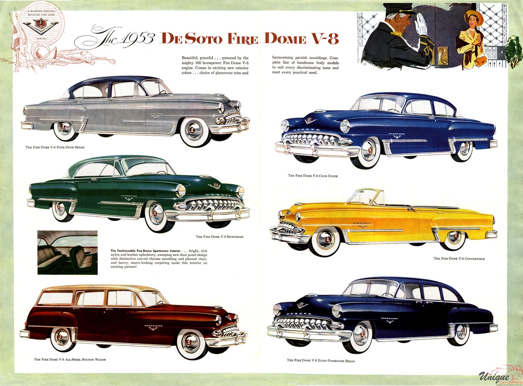 1953 DeSoto Brochure Page 2